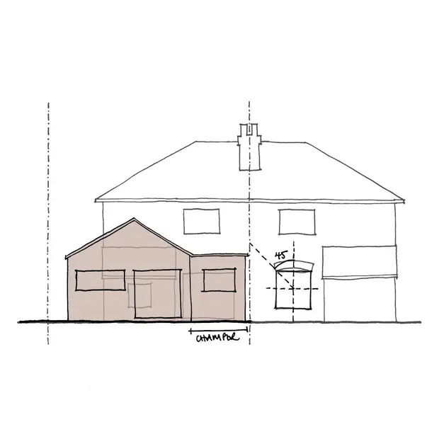 Variation in hand drawn dome